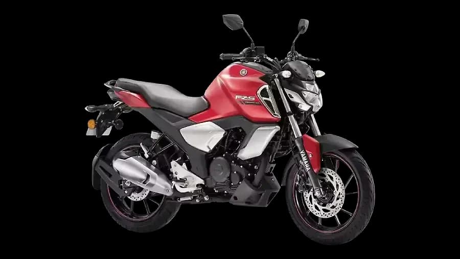 Yamaha FZ S FI in Matte Red