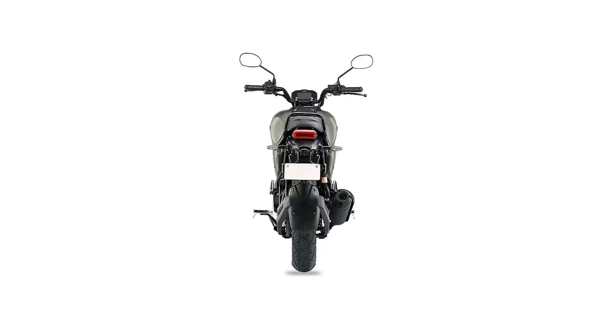 Yamaha FZ X Hybrid Rear View