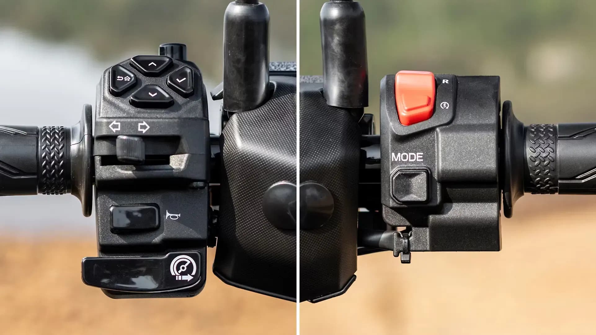 Yamaha Aerox E Riding Modes Switch