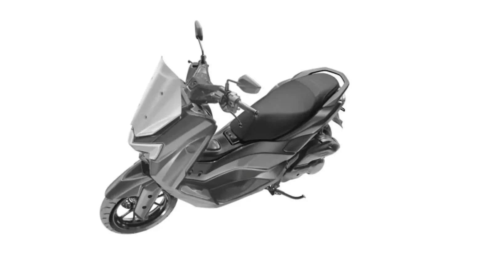 Yamaha Nmax 155 Right Front Three Quarter