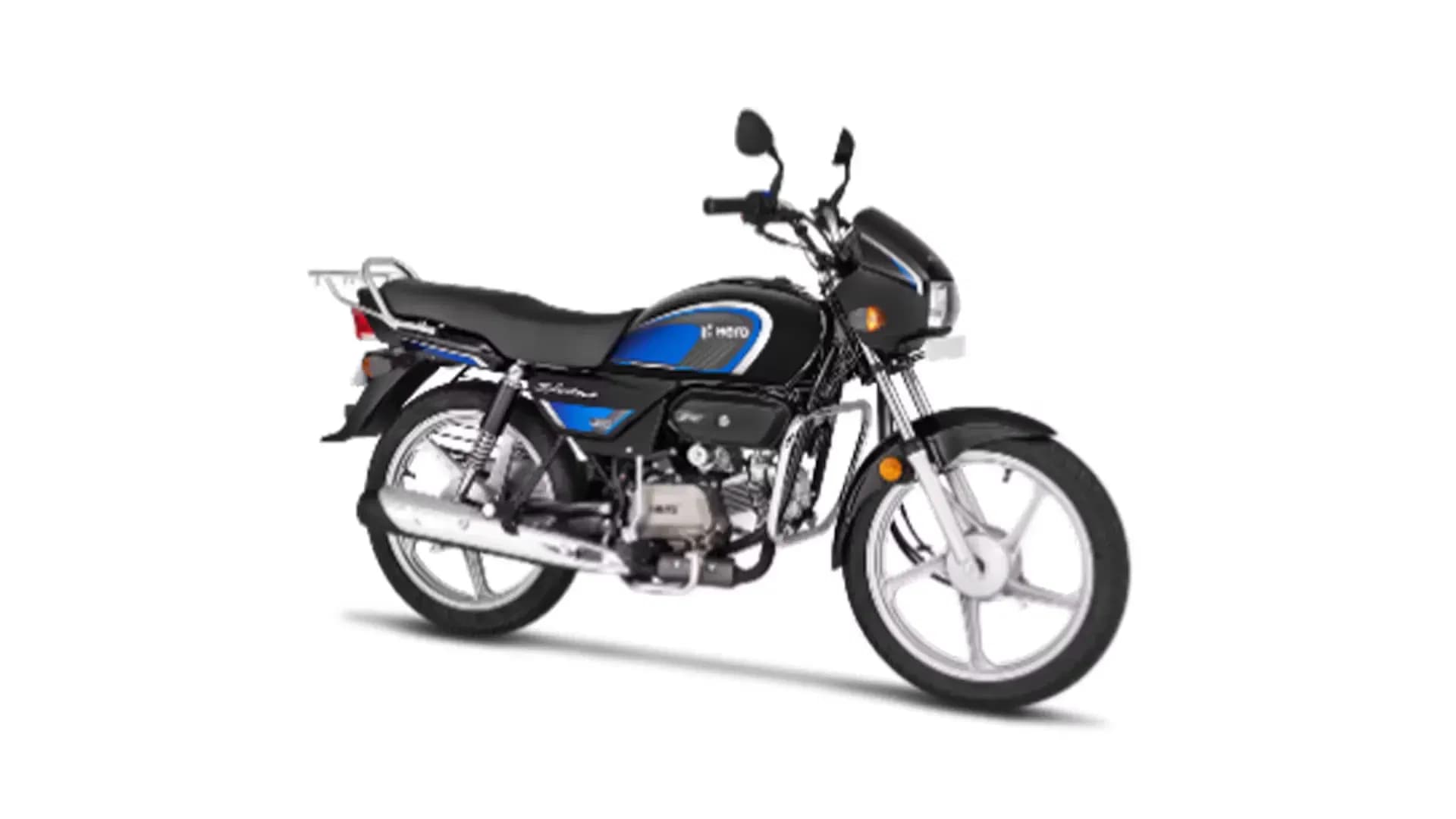 Hero Splendor Plus Right Front Three Quarter