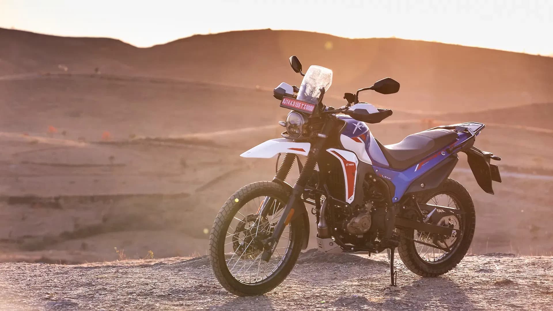 Hero Xpulse 210 Left Front Three Quarter