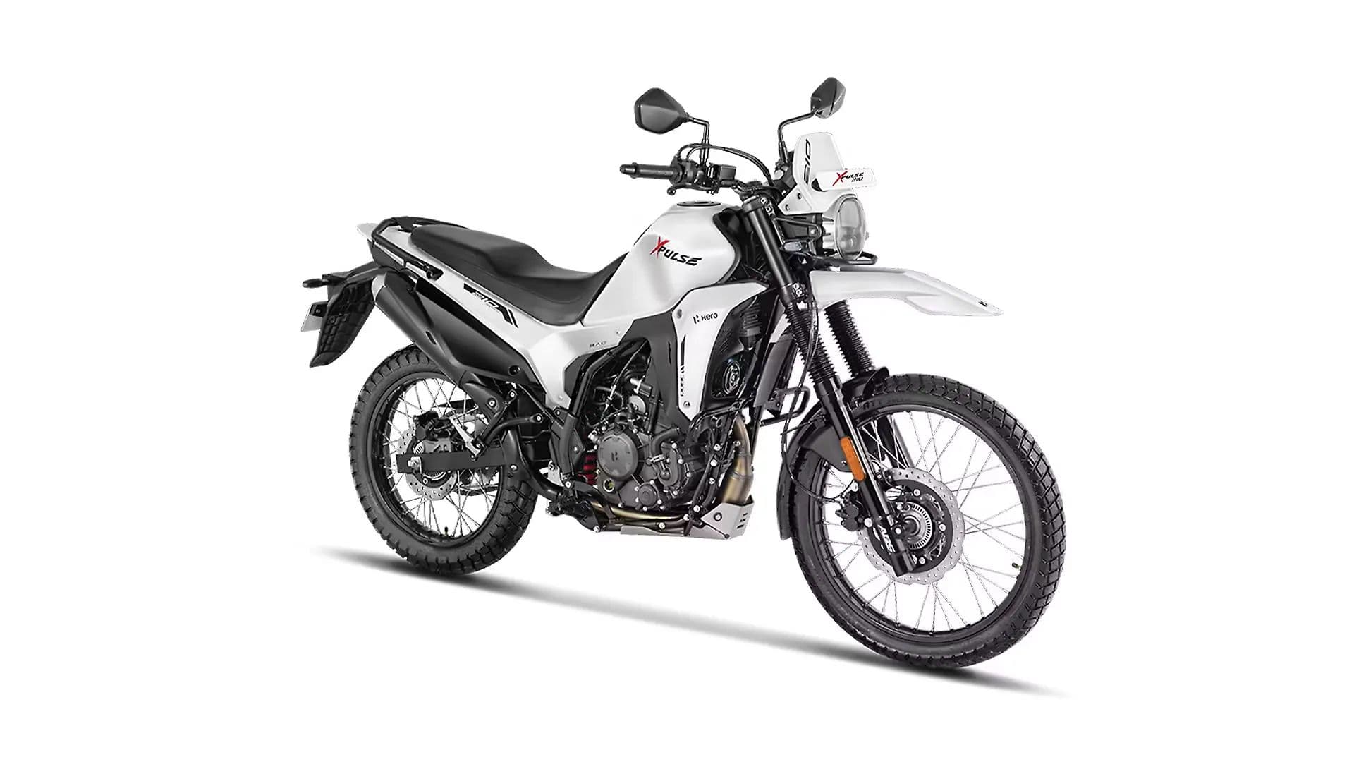 Hero Xpulse 210 Right Front Three Quarter