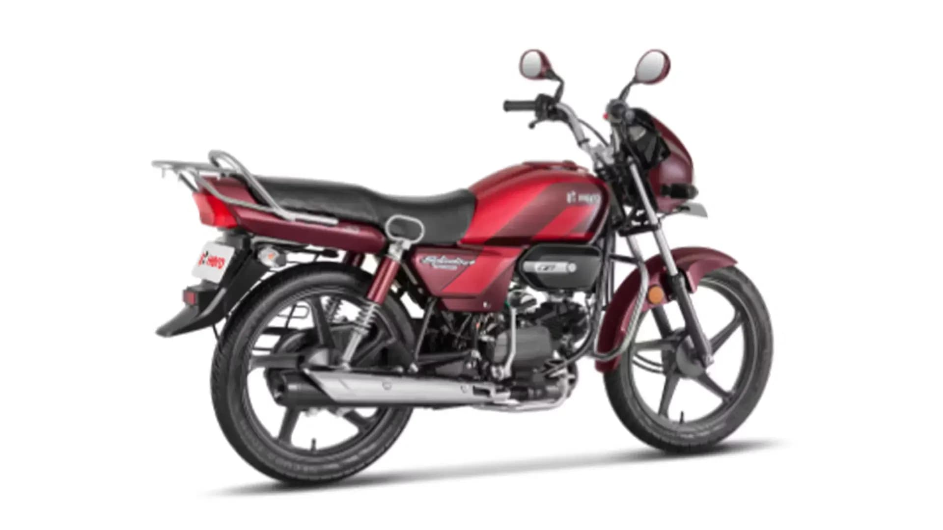 Hero Splendor Plus Xtec Right Rear Three Quarter