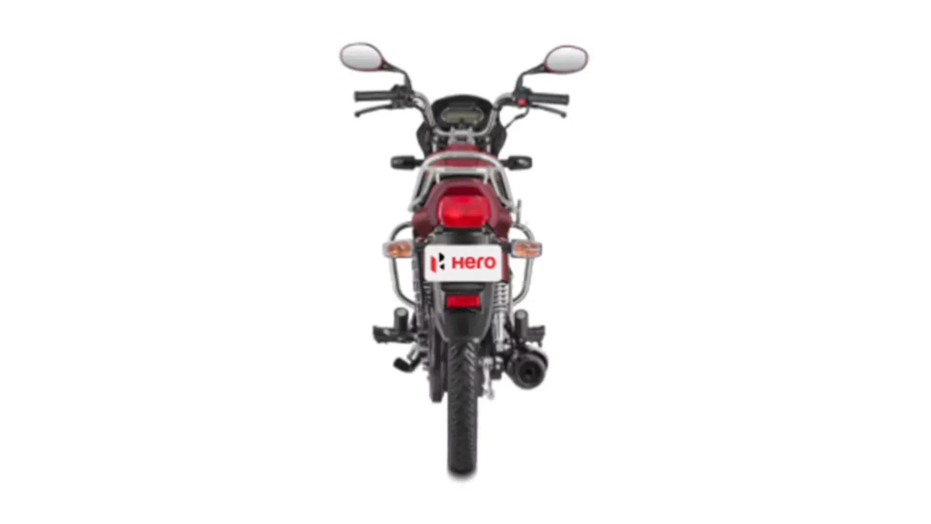 Hero Splendor Plus Xtec Rear View