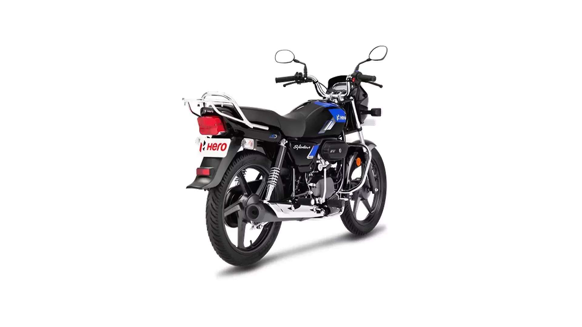 Hero Splendor Plus Xtec Right Rear Three Quarter