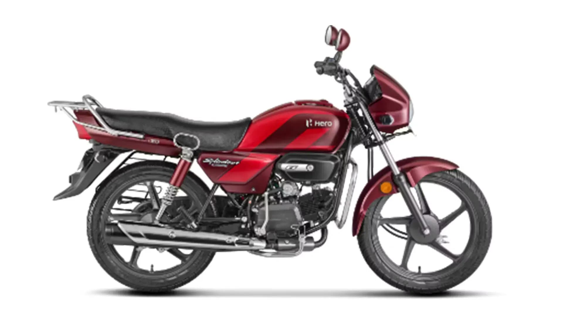 Hero Splendor Plus Xtec Right Side View
