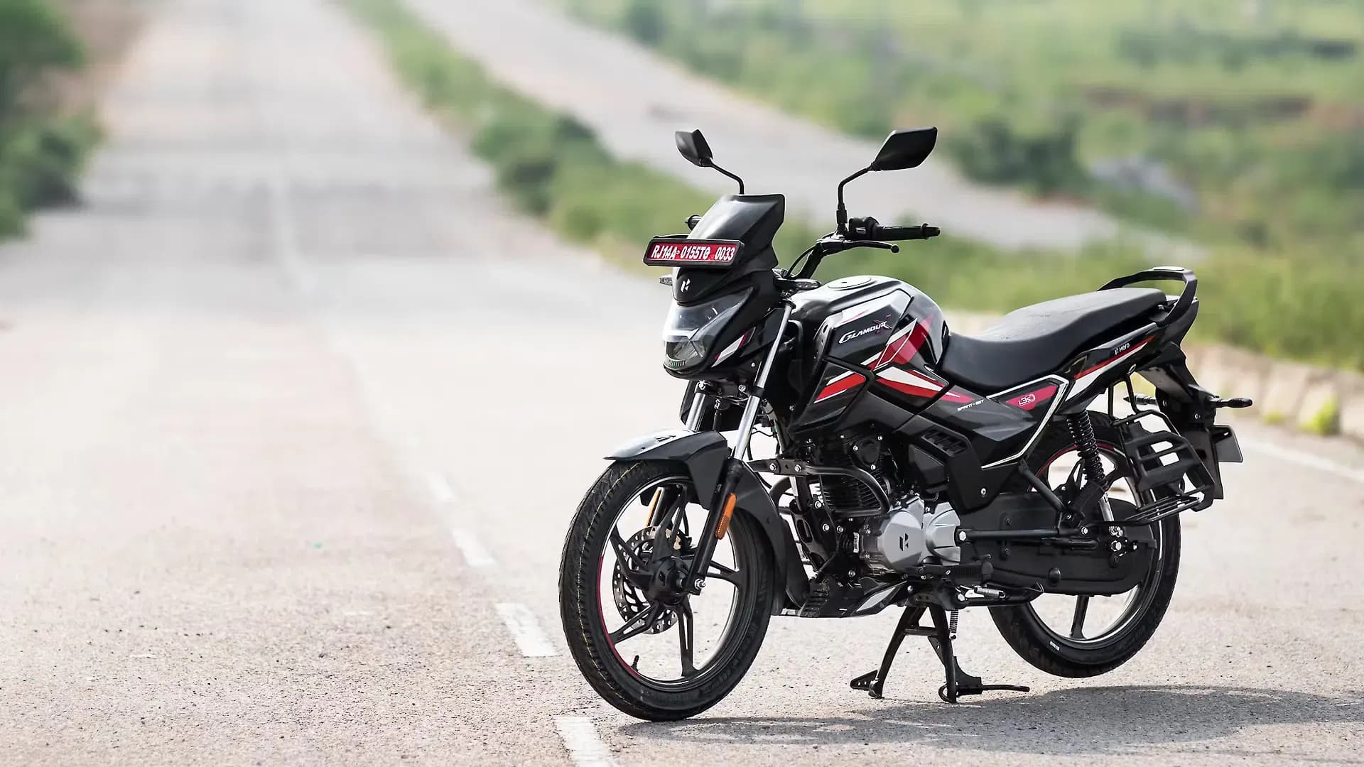 Hero Glamour X 125 Left Front Three Quarter