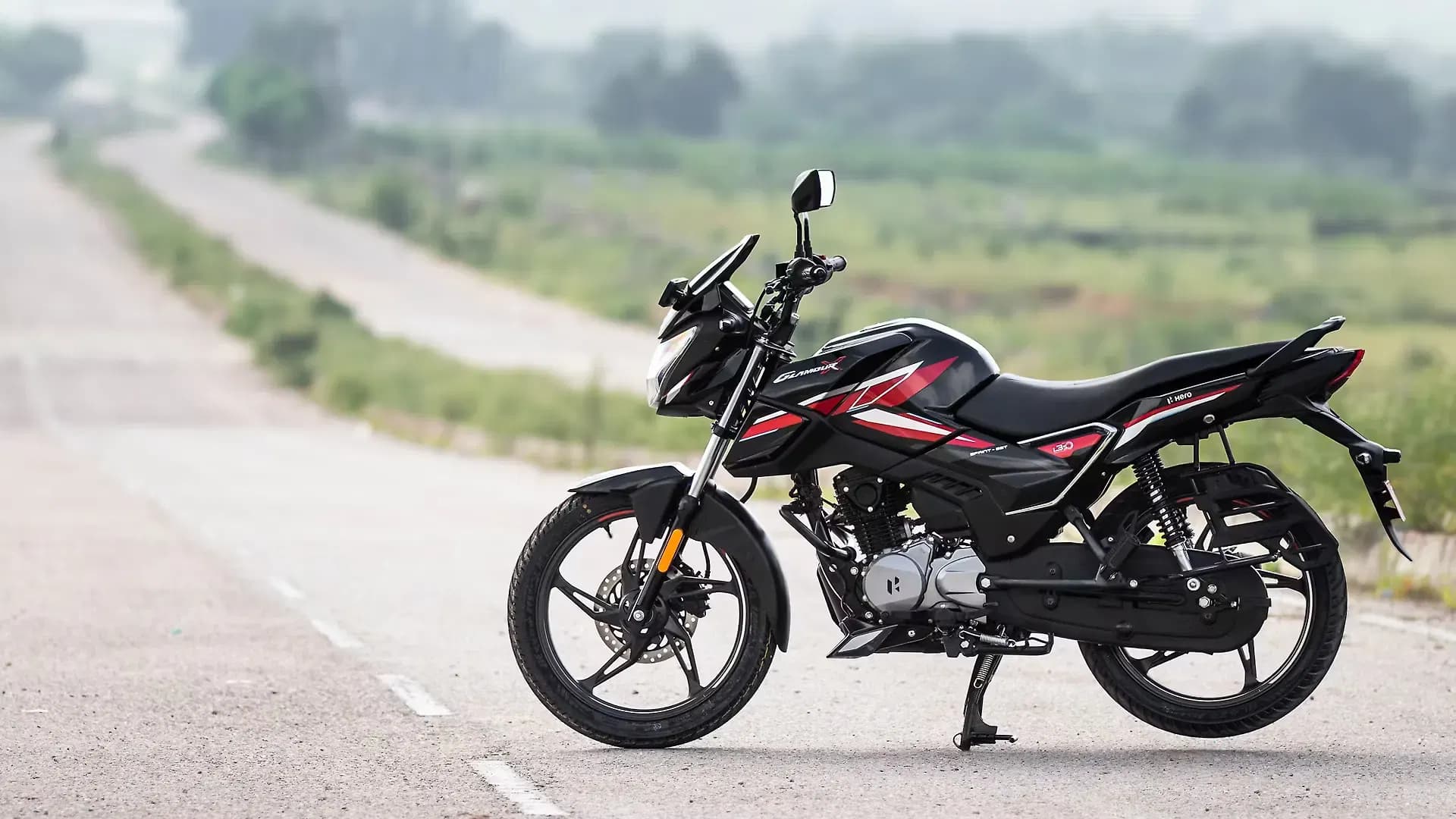 Hero Glamour X 125 Left Side View