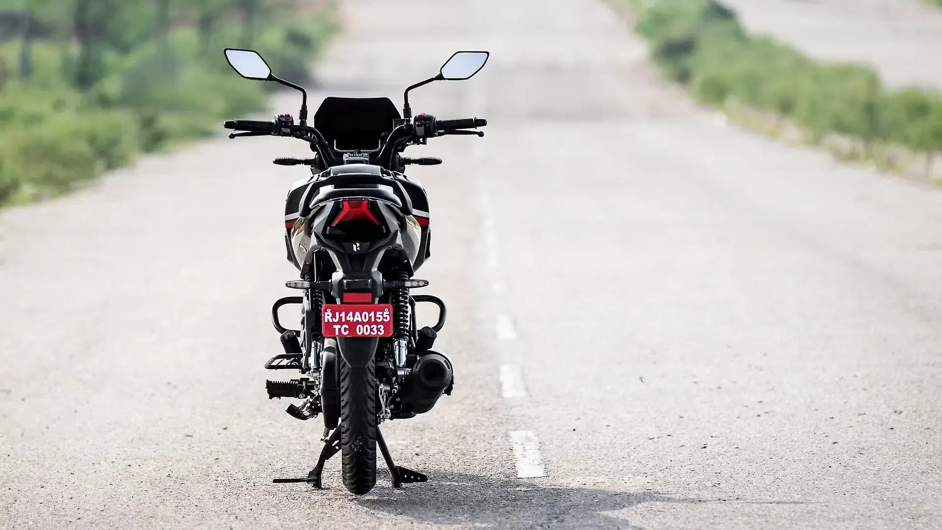 Hero Glamour X 125 Rear View