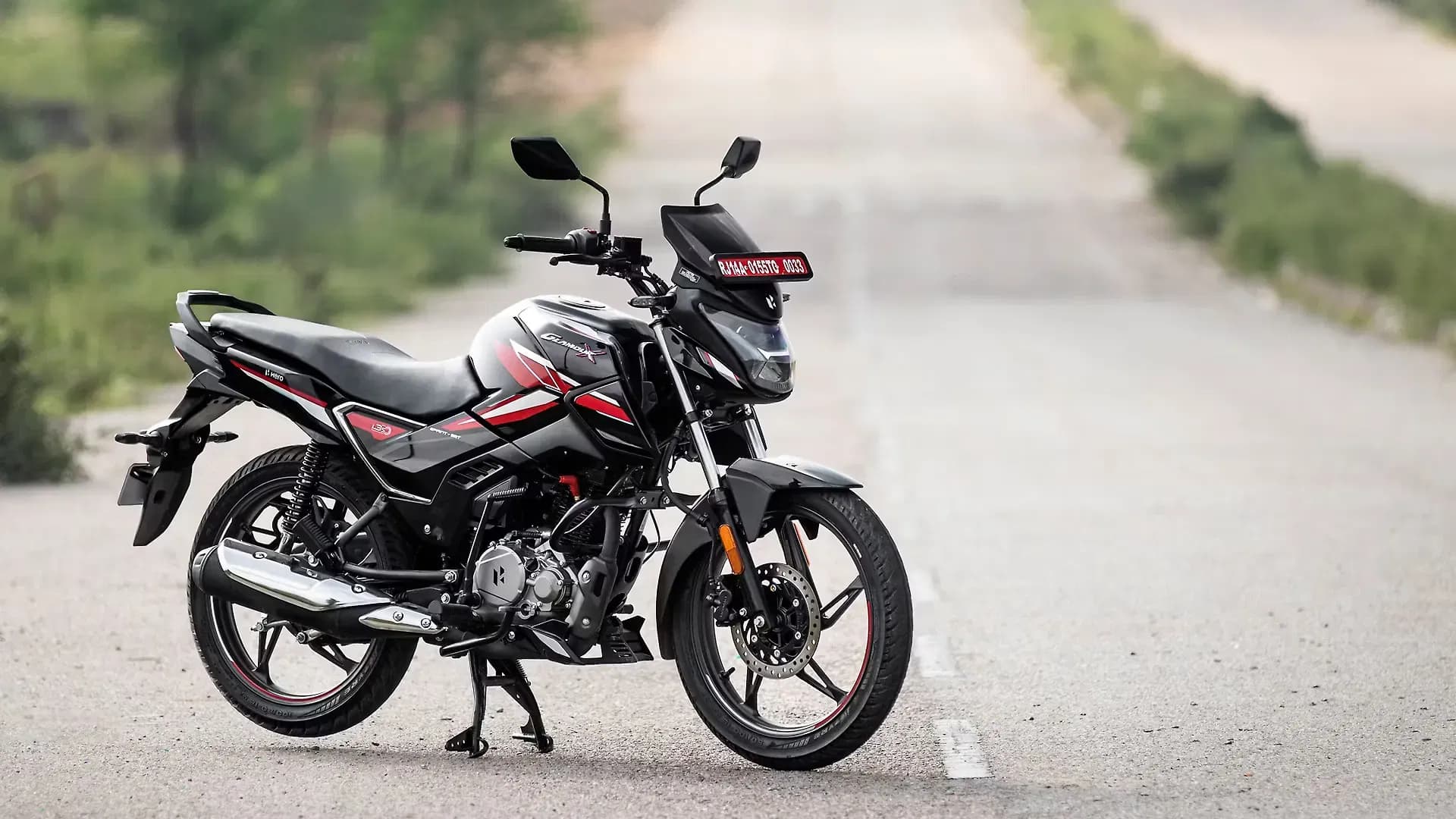 Hero Glamour X 125 Right Front Three Quarter