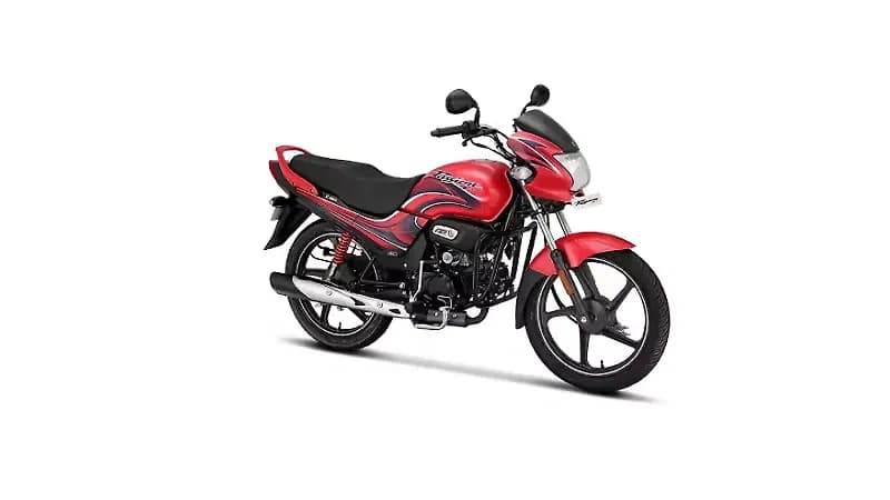 Hero Passion Plus Right Front Three Quarter