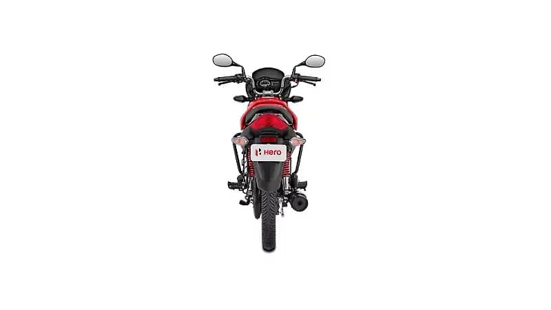 Hero Passion Plus Rear View
