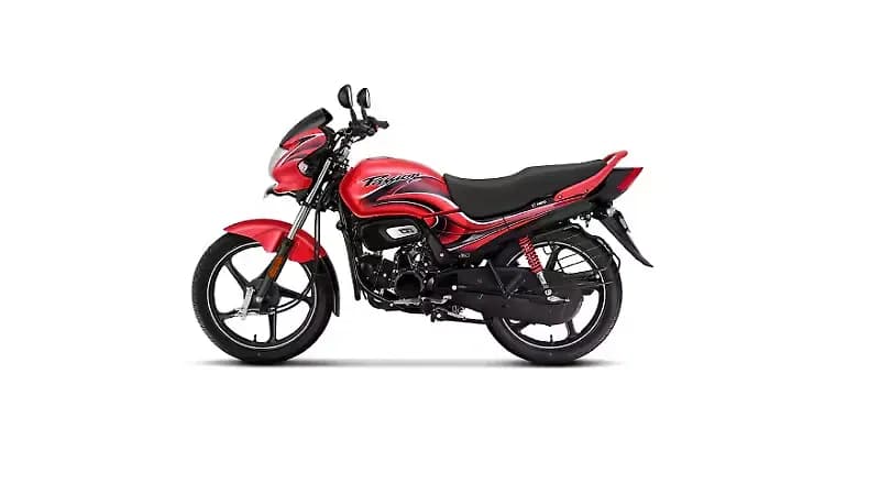 Hero Passion Plus Left Side View
