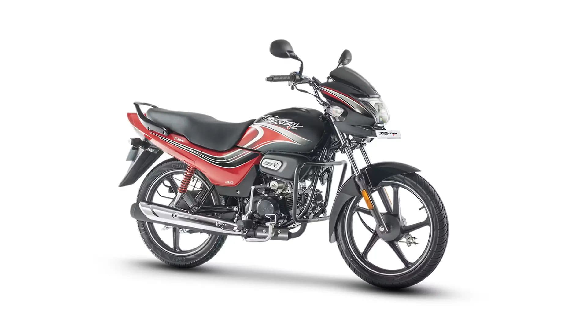Hero Passion Plus Right Front Three Quarter