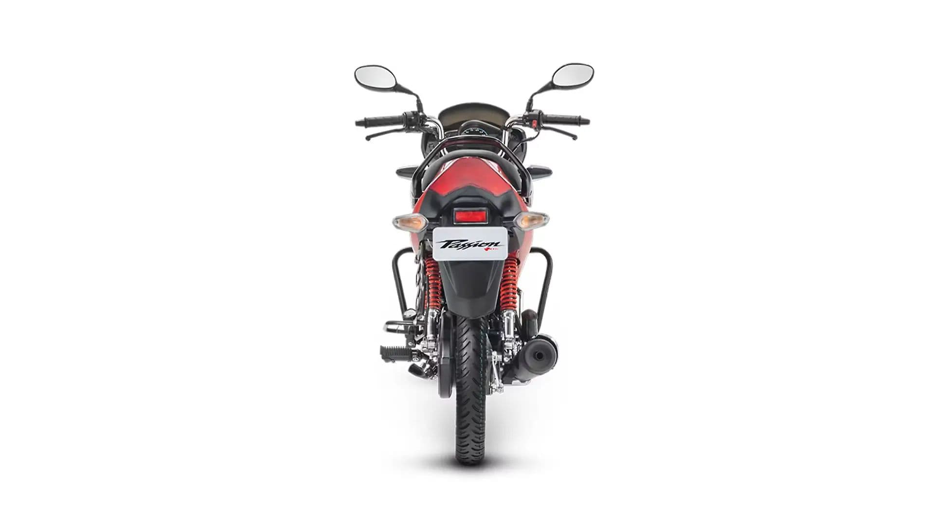 Hero Passion Plus Rear View