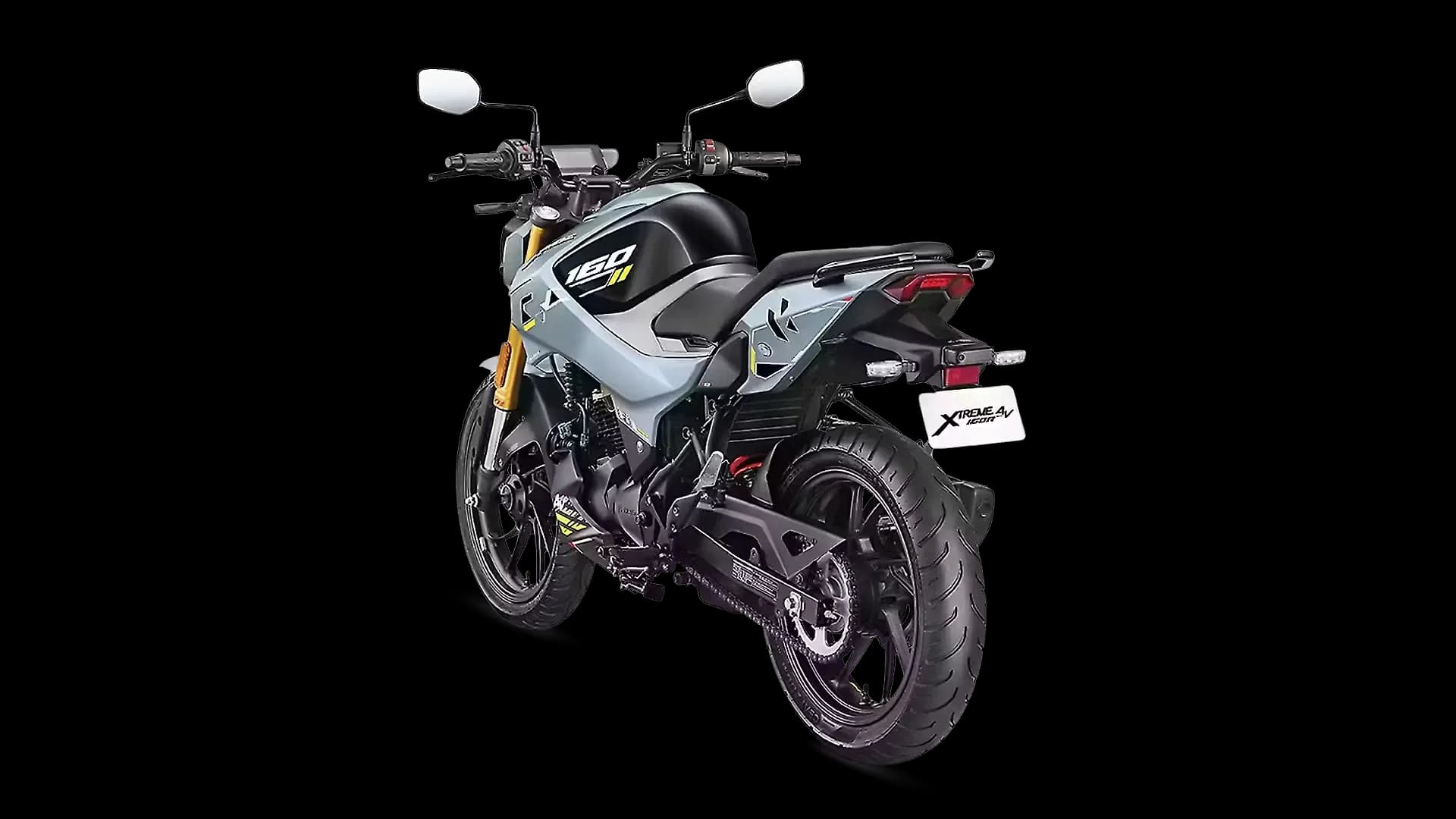 Hero Xtreme 160R 4V Left Rear Three Quarter