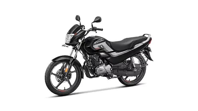 Hero Super Splendor Xtec Left Front Three Quarter