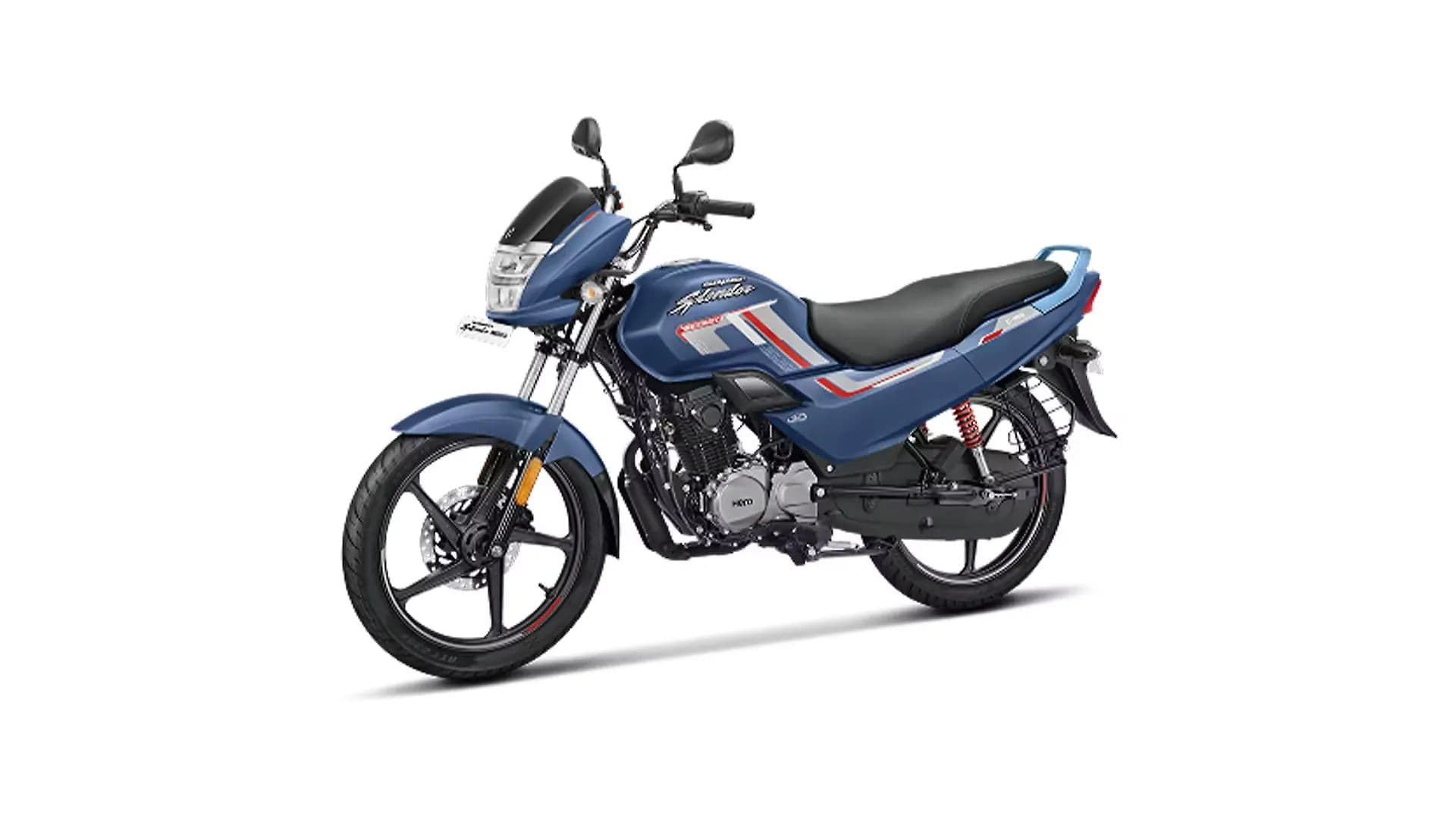 Hero Super Splendor Xtec 2.0 Left Front Three Quarter