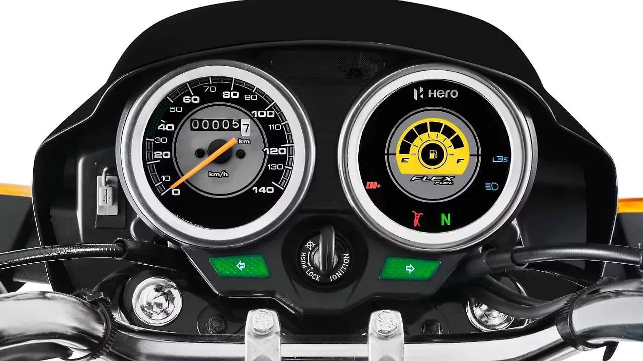 Hero Splendor Plus Flex Fuel Instrument Cluster