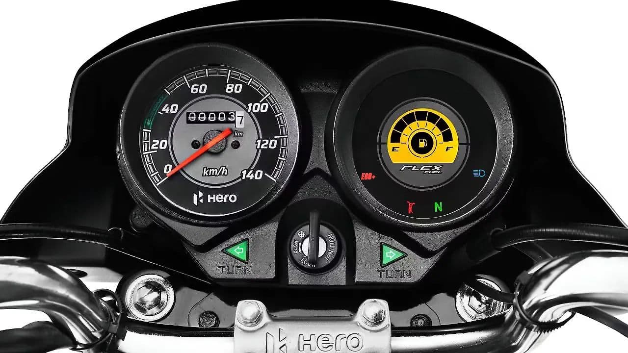 Hero HF Deluxe Flex Fuel Instrument Cluster