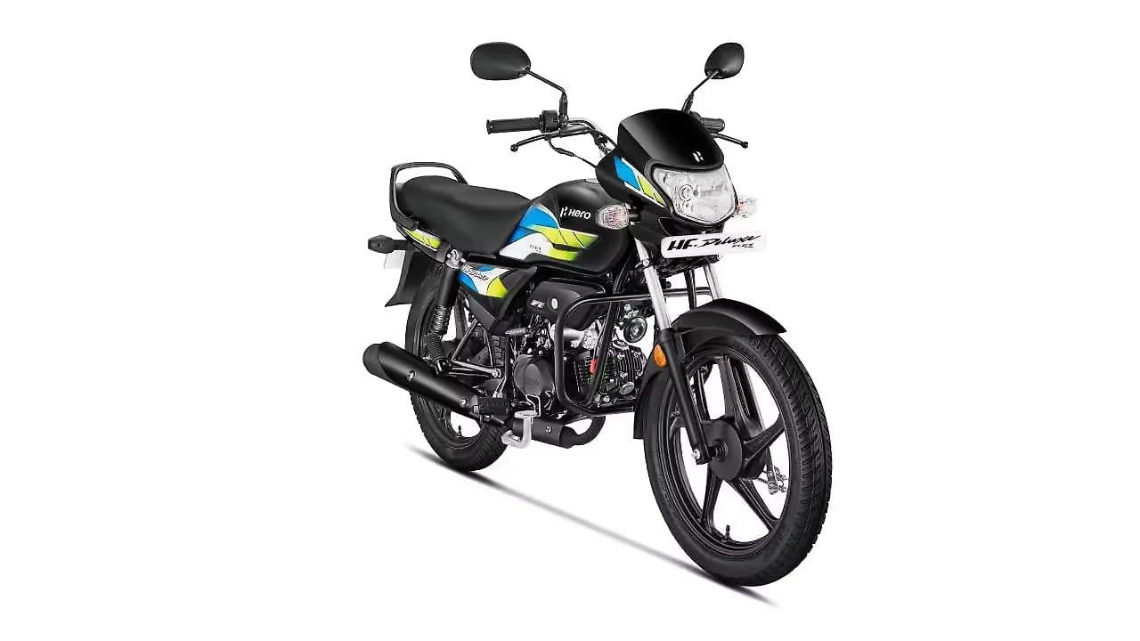 Hero HF Deluxe Flex Fuel Right Front Three Quarter