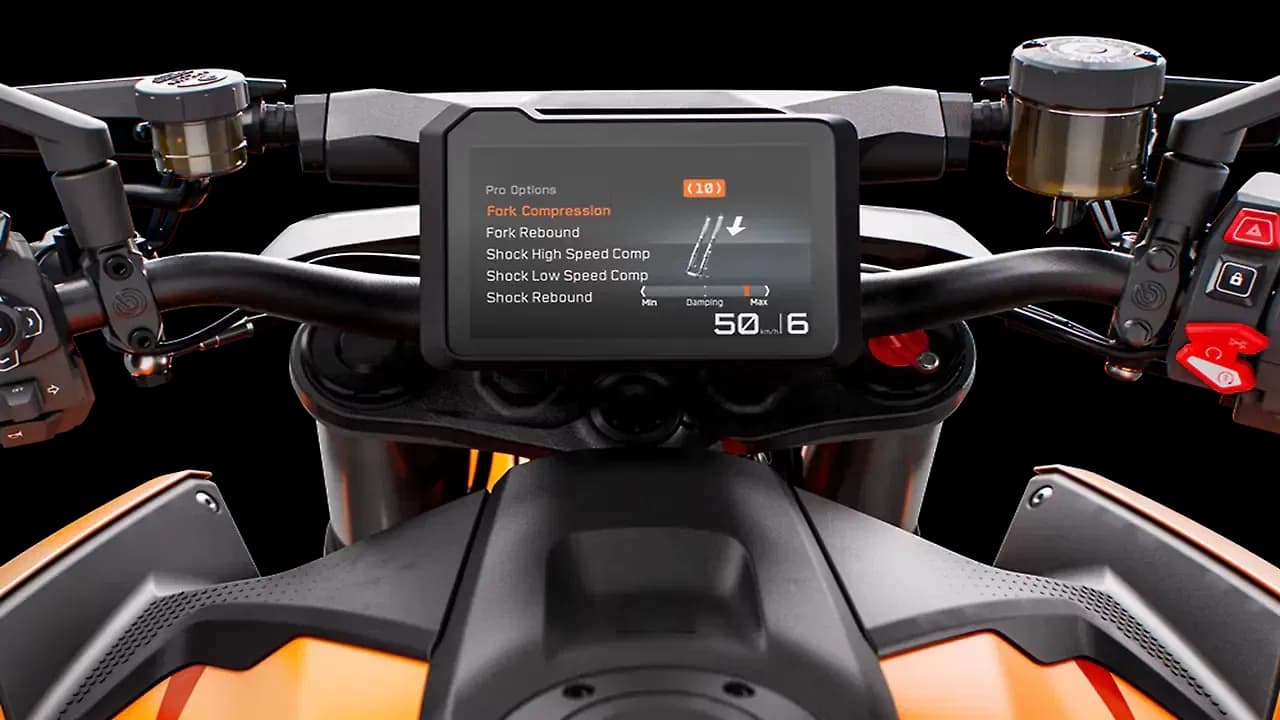 KTM 1390 Super Duke R Instrument Cluster
