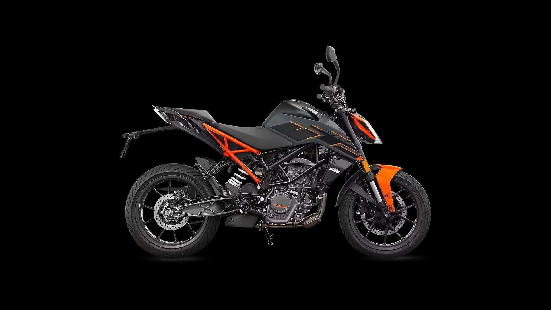 KTM 200 Duke in Dark Galvano