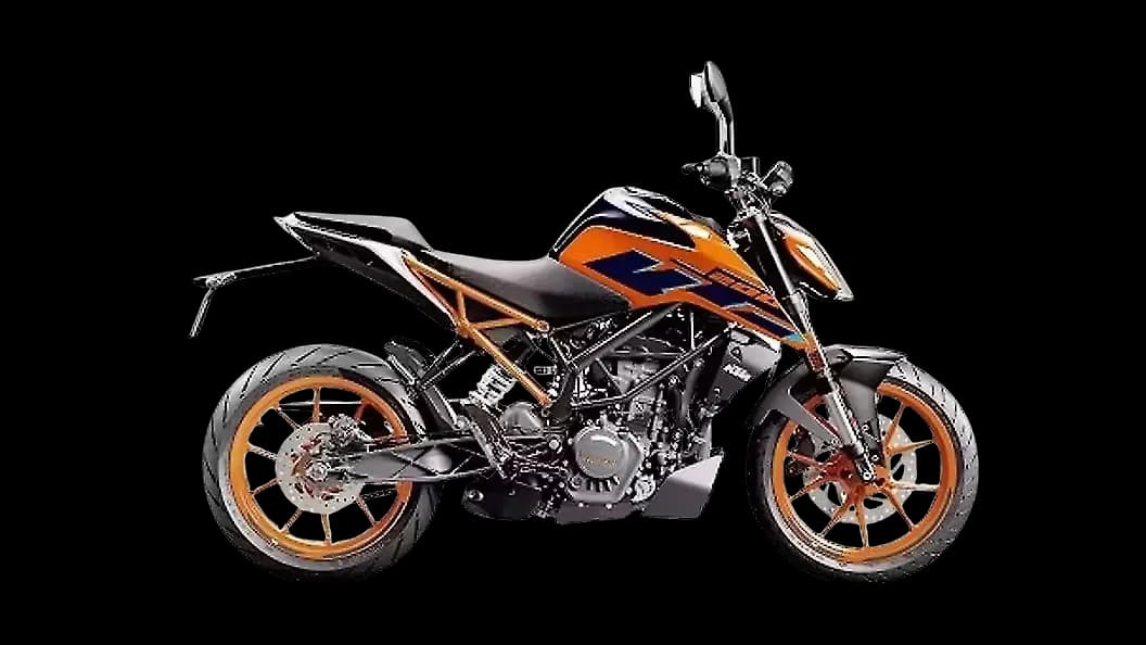 KTM 200 Duke Right Side View