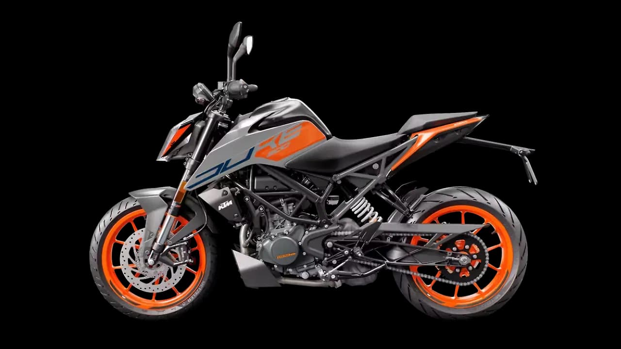 KTM 200 Duke Left Side View