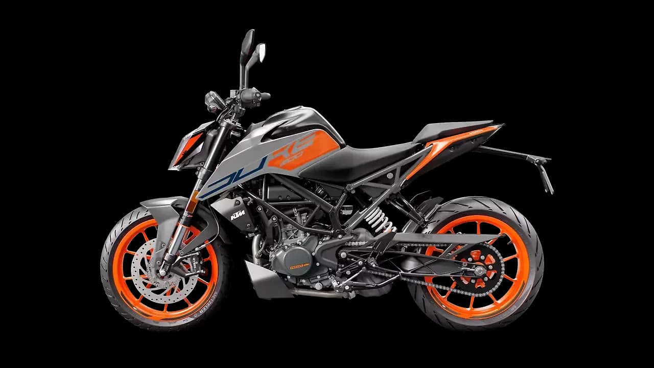 KTM 200 Duke Left Side View