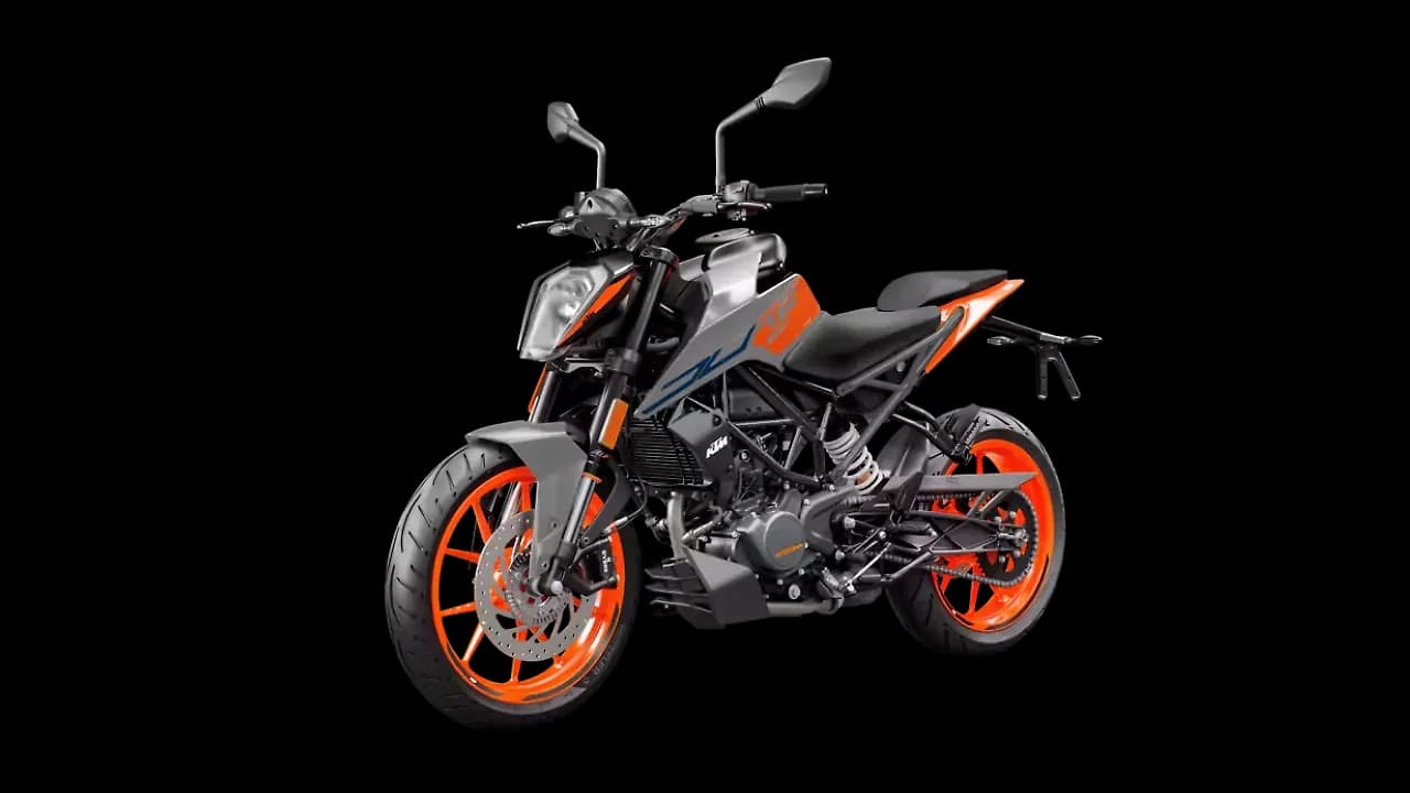 KTM 200 Duke Left Front Three Quarter