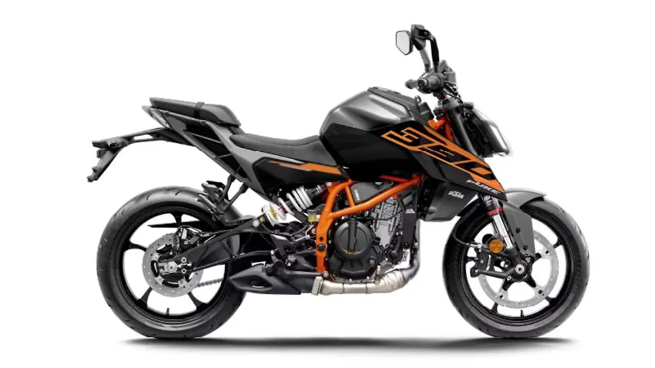 KTM 390 Duke in Grey
