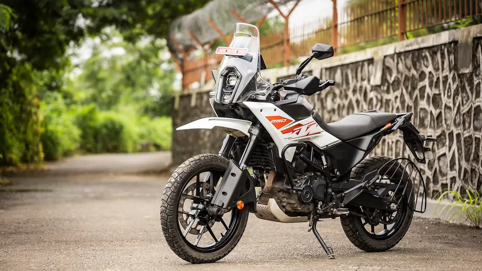 KTM 250 Adventure Left Front Three Quarter