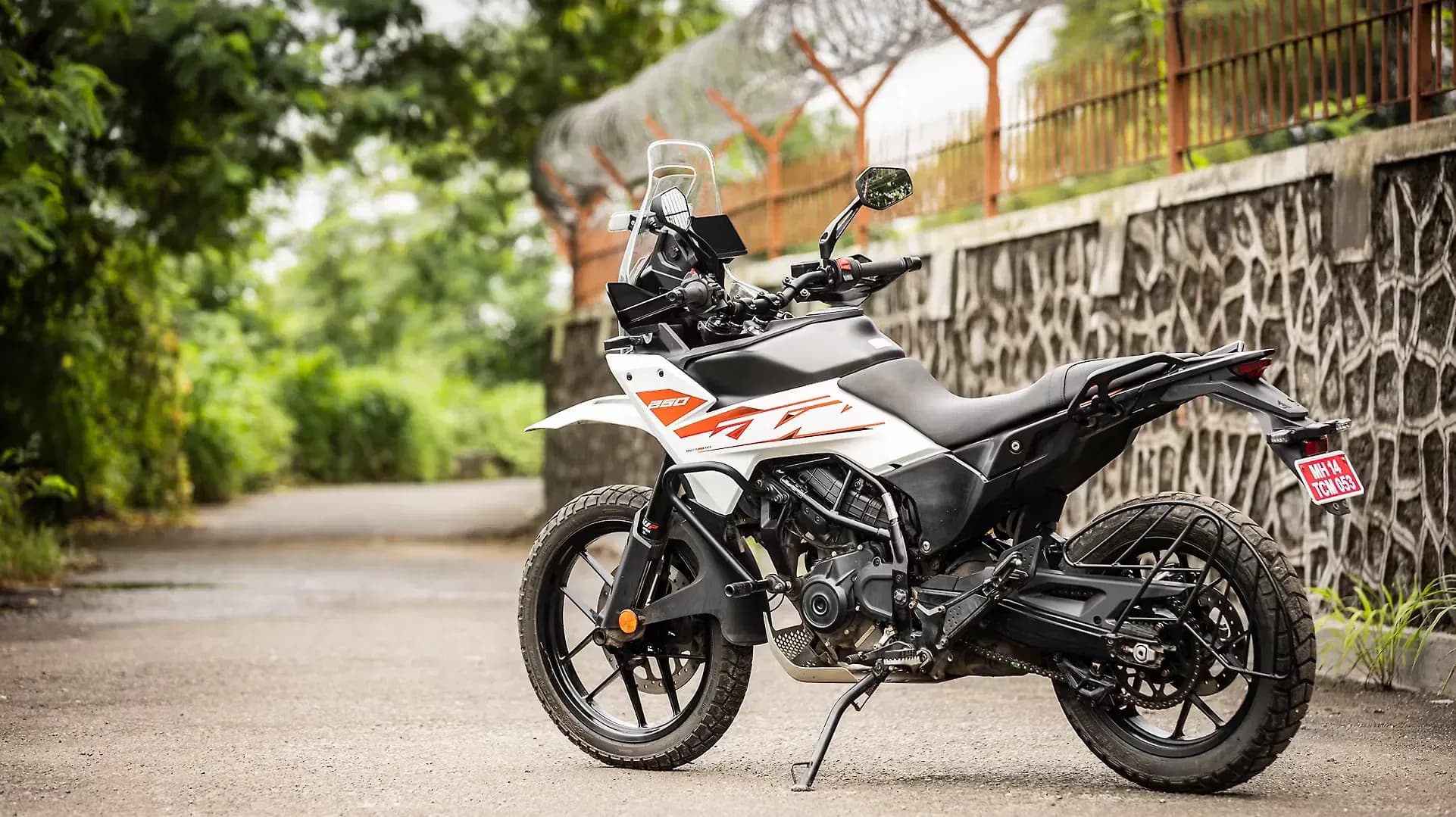 KTM 250 Adventure Left Rear Three Quarter