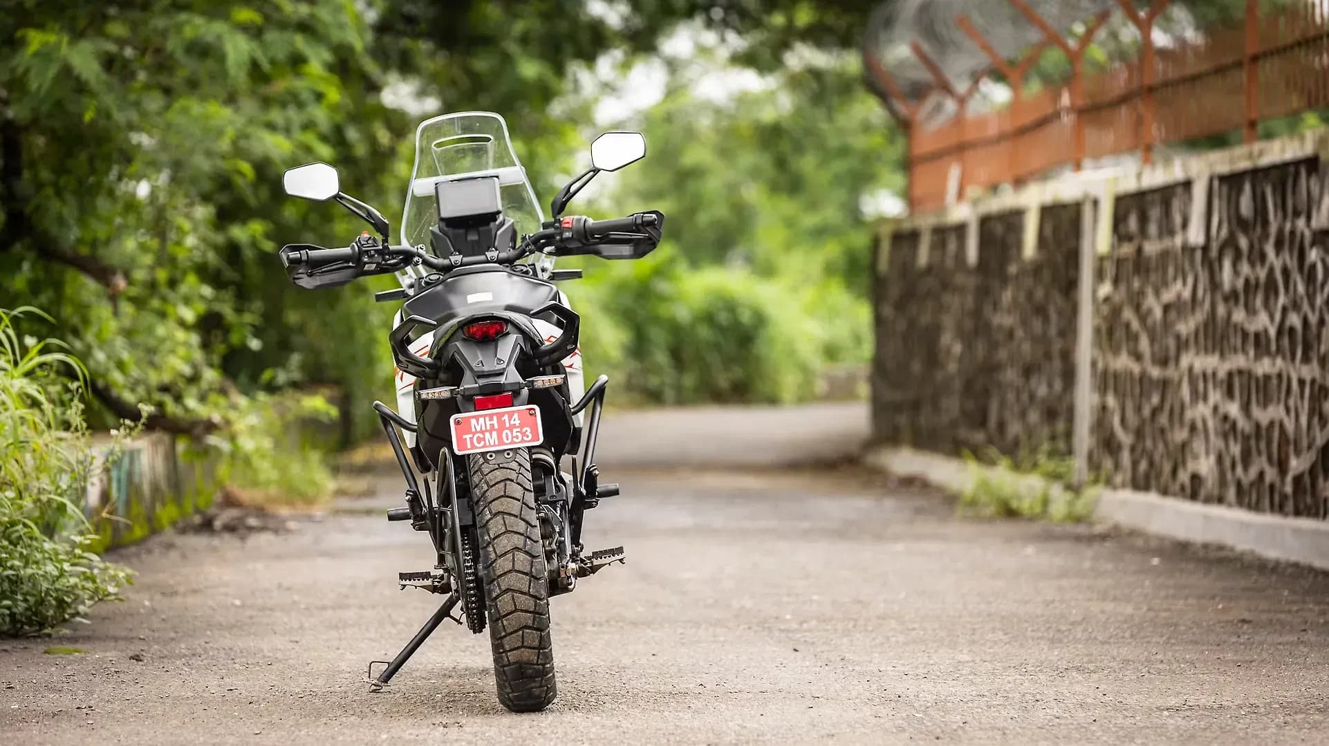 KTM 250 Adventure Rear View
