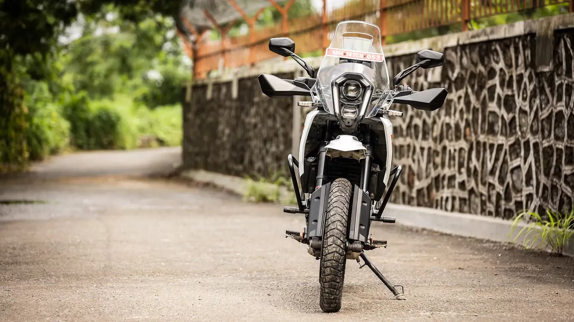 KTM 250 Adventure Front View