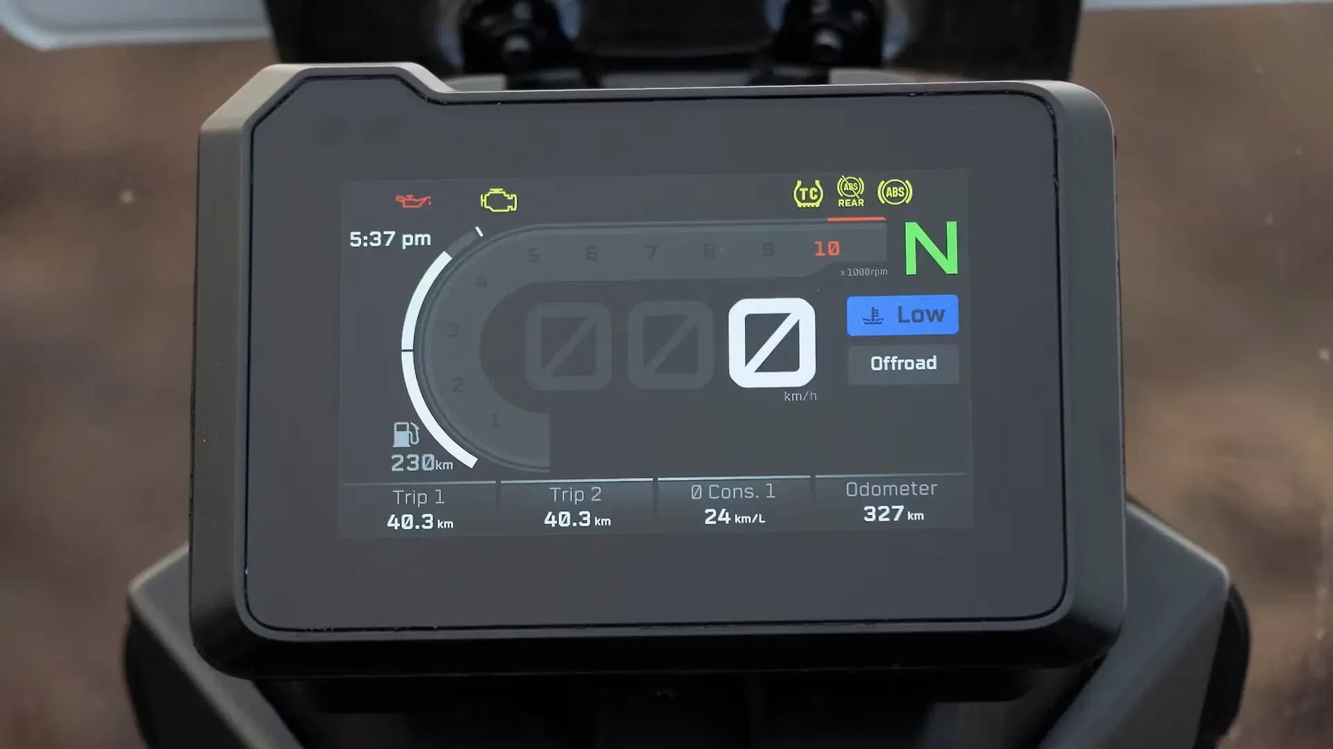 KTM 390 Adventure [2025] Speedometer