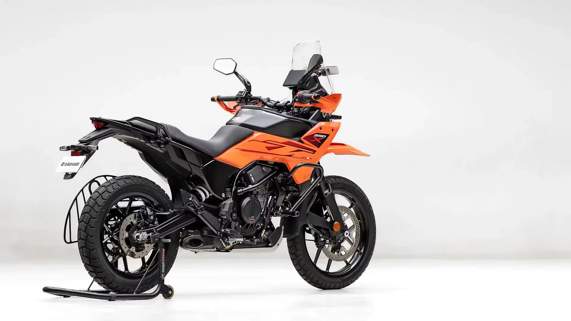 KTM 390 Adventure X Right Rear Three Quarter