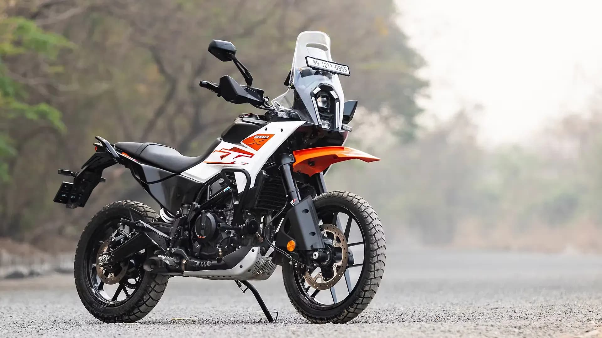 KTM 390 Adventure X Right Front Three Quarter