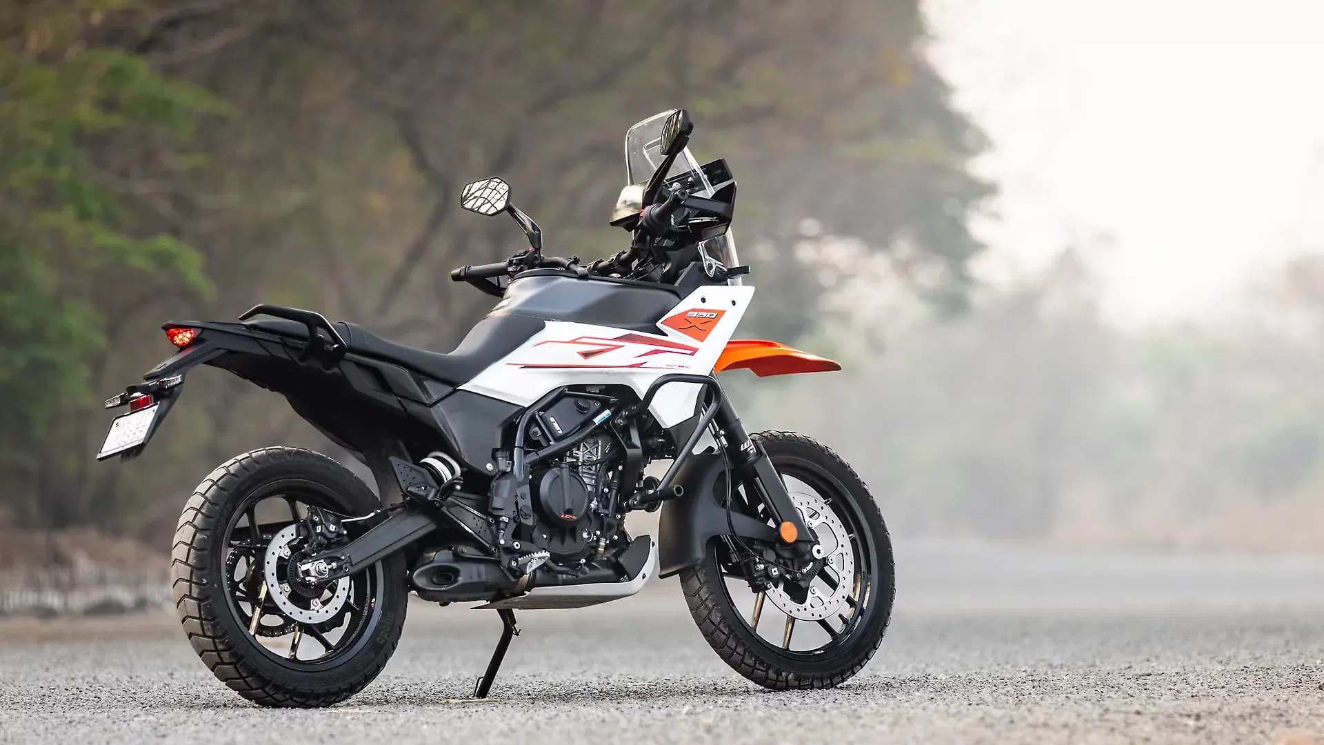 KTM 390 Adventure X Right Rear Three Quarter
