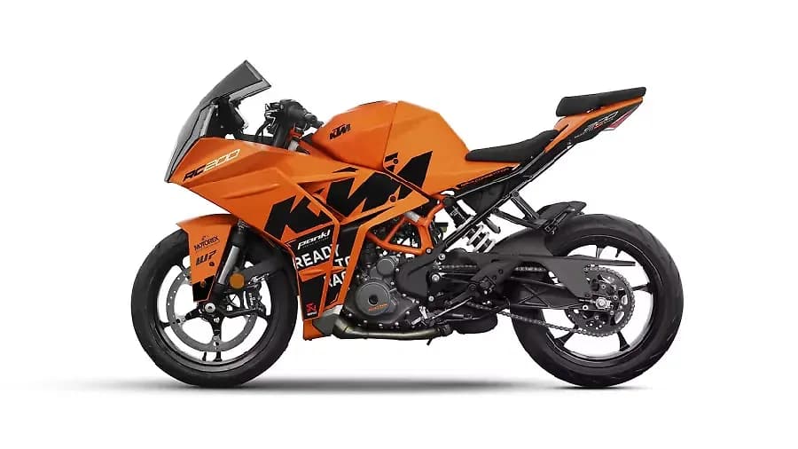 KTM RC 200 in GP Edition