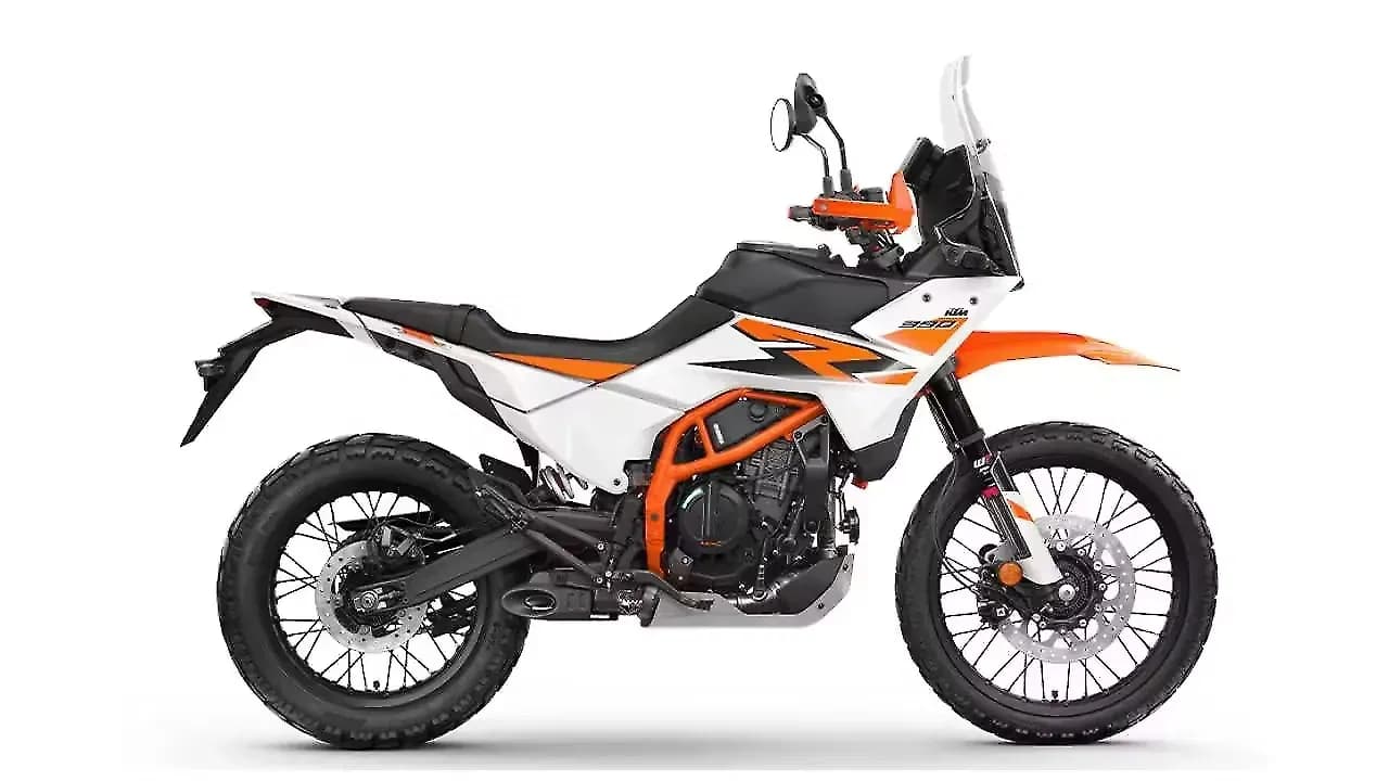 KTM 390 Adventure R in Orange