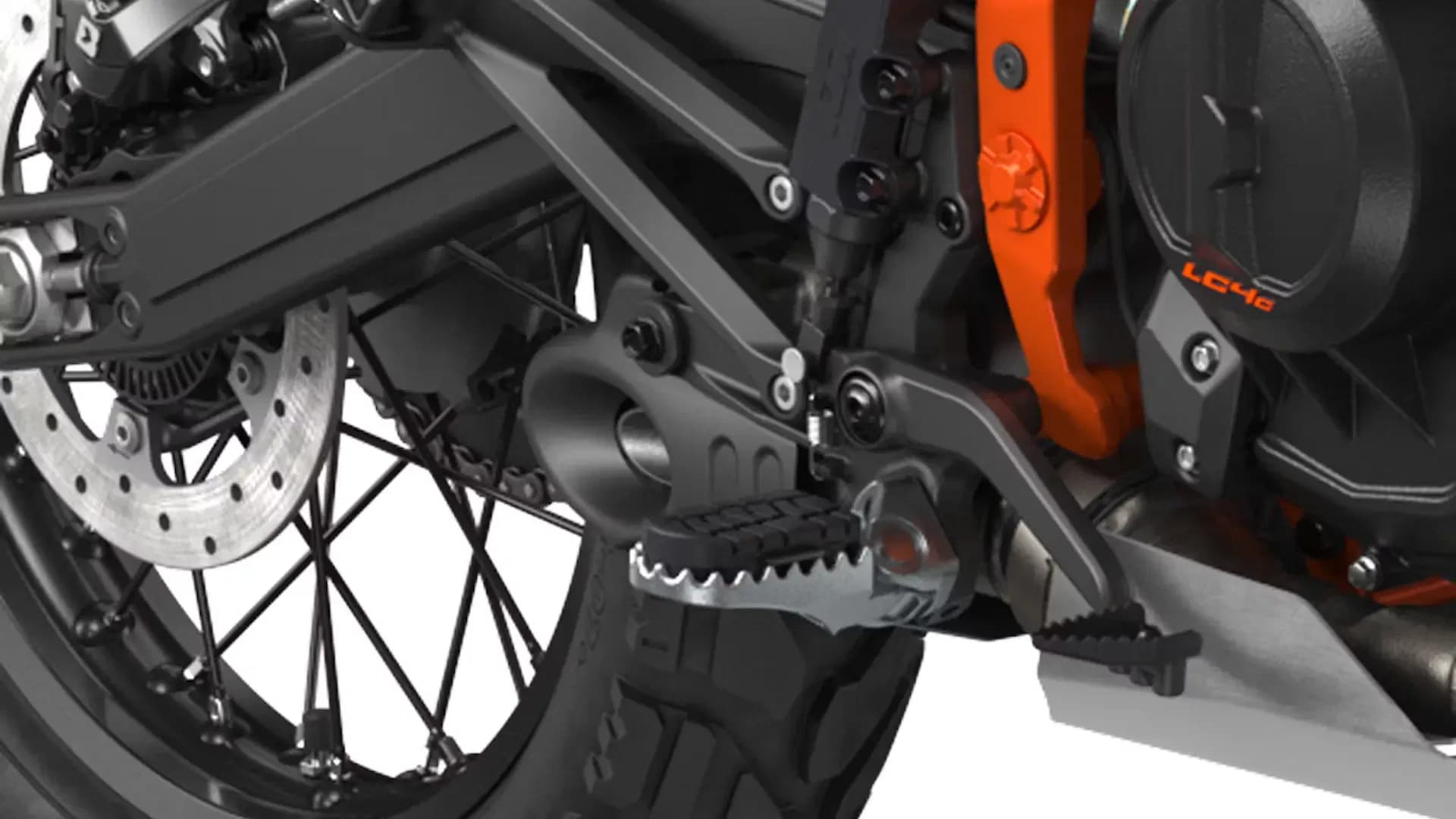 KTM 390 Adventure R Rider Footpeg