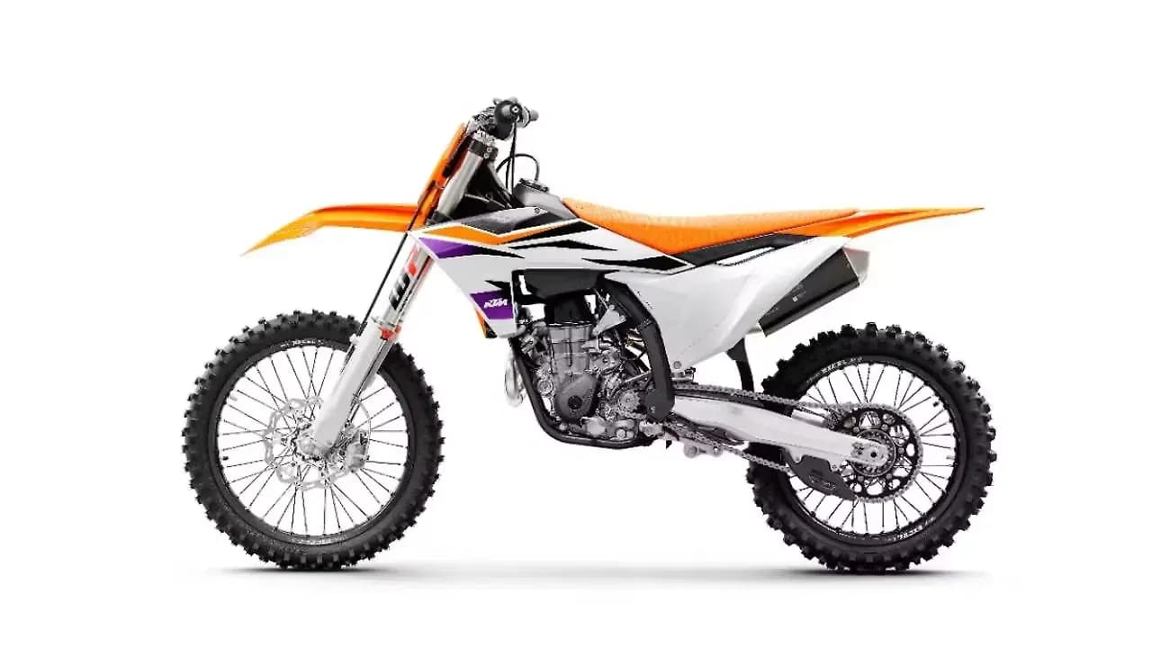 KTM 450 SX-F in Orange