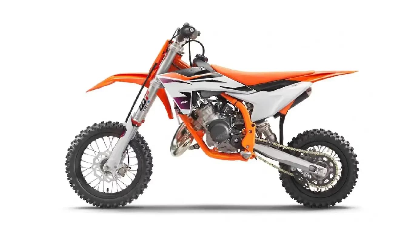 KTM 50 SX in Orange
