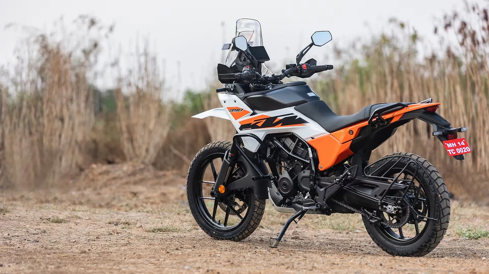 KTM 390 Adventure Left Rear Three Quarter