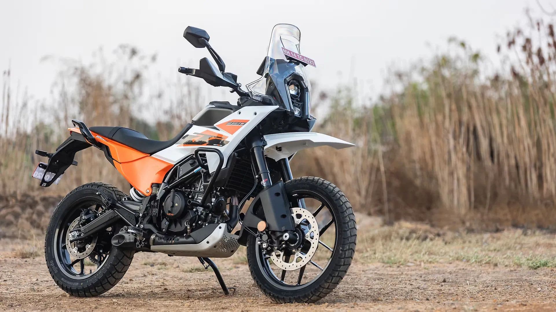 KTM 390 Adventure Right Front Three Quarter