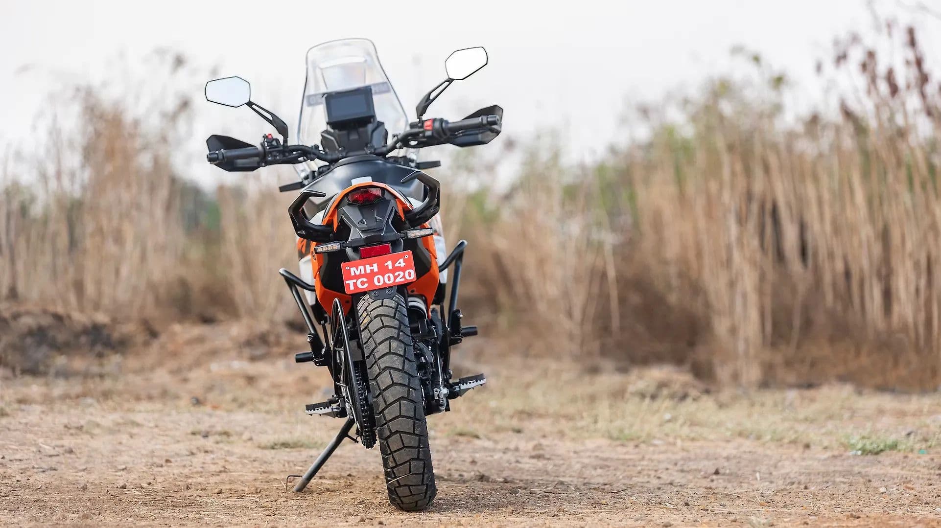 KTM 390 Adventure Rear View
