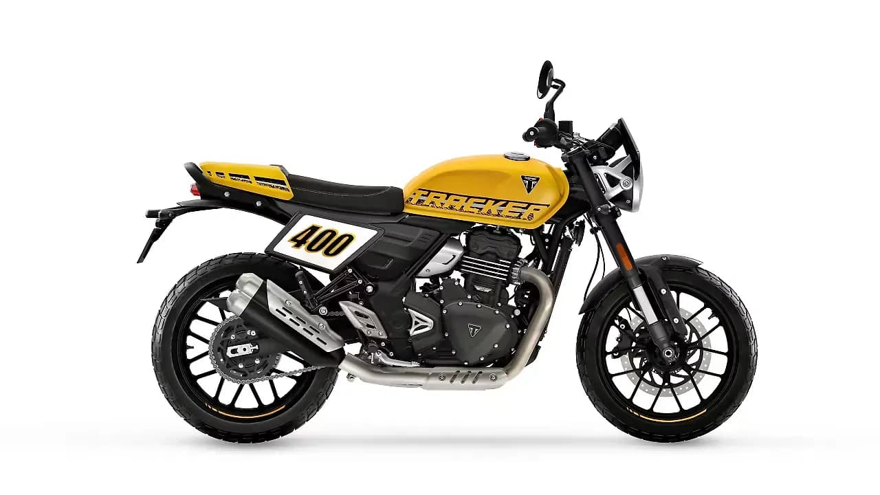 Triumph Tracker 400 Right Side View